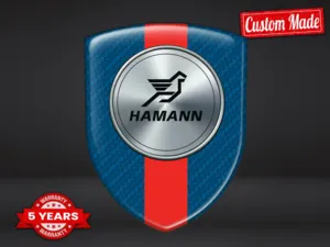 Hamann Printed Logo Stickers Stylish Max Pro Durable